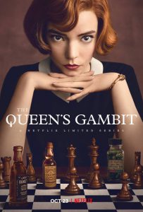 Netflix poster for the Queen's Gambit