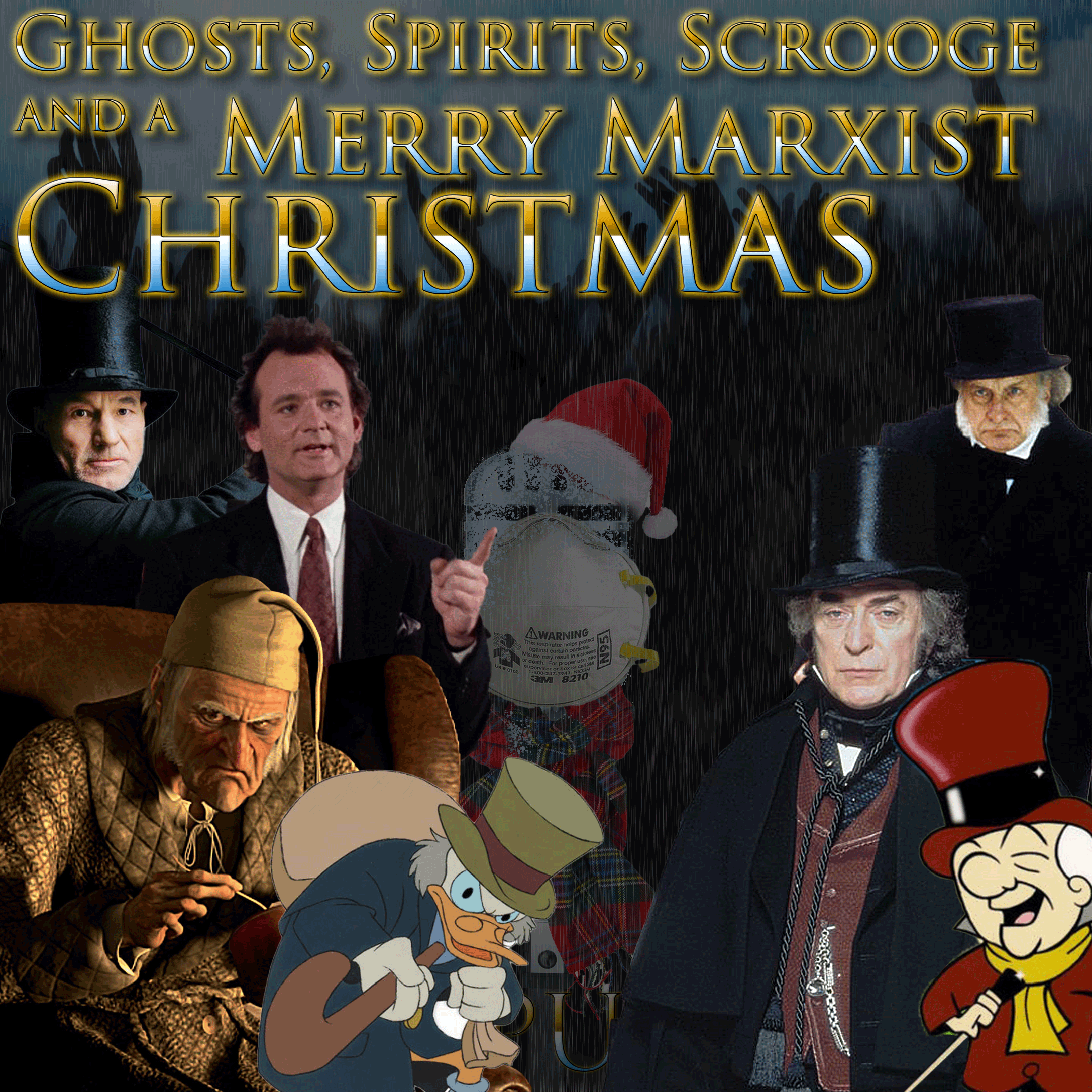 e141. Ghosts, Spirits, Scrooge and a Merry Marxist Christmas episode artwork