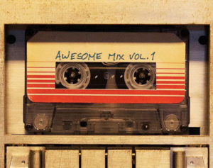 Guardians of the Galaxy's Awesome Mix. Vol. 1, maybe the most famous current "mixtape"