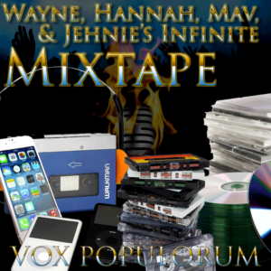 Episode artwork featuring mixtape technology through the ages