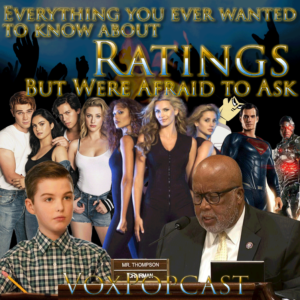 Episode artwork for Ratings featuring shows that we talk about throughout the episode 