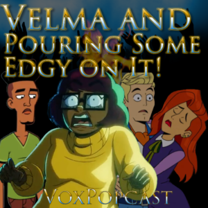 Episode artwork featuring the main characters from Velma