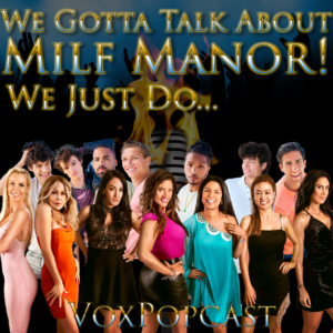 Episode artwork featuring the cast of MILF Manor