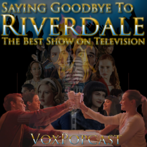 Episode artwork featuring final scene and poster from Riverdale finale