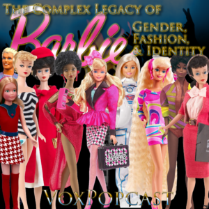 episode artwork featuring different Barbie dolls over the years.