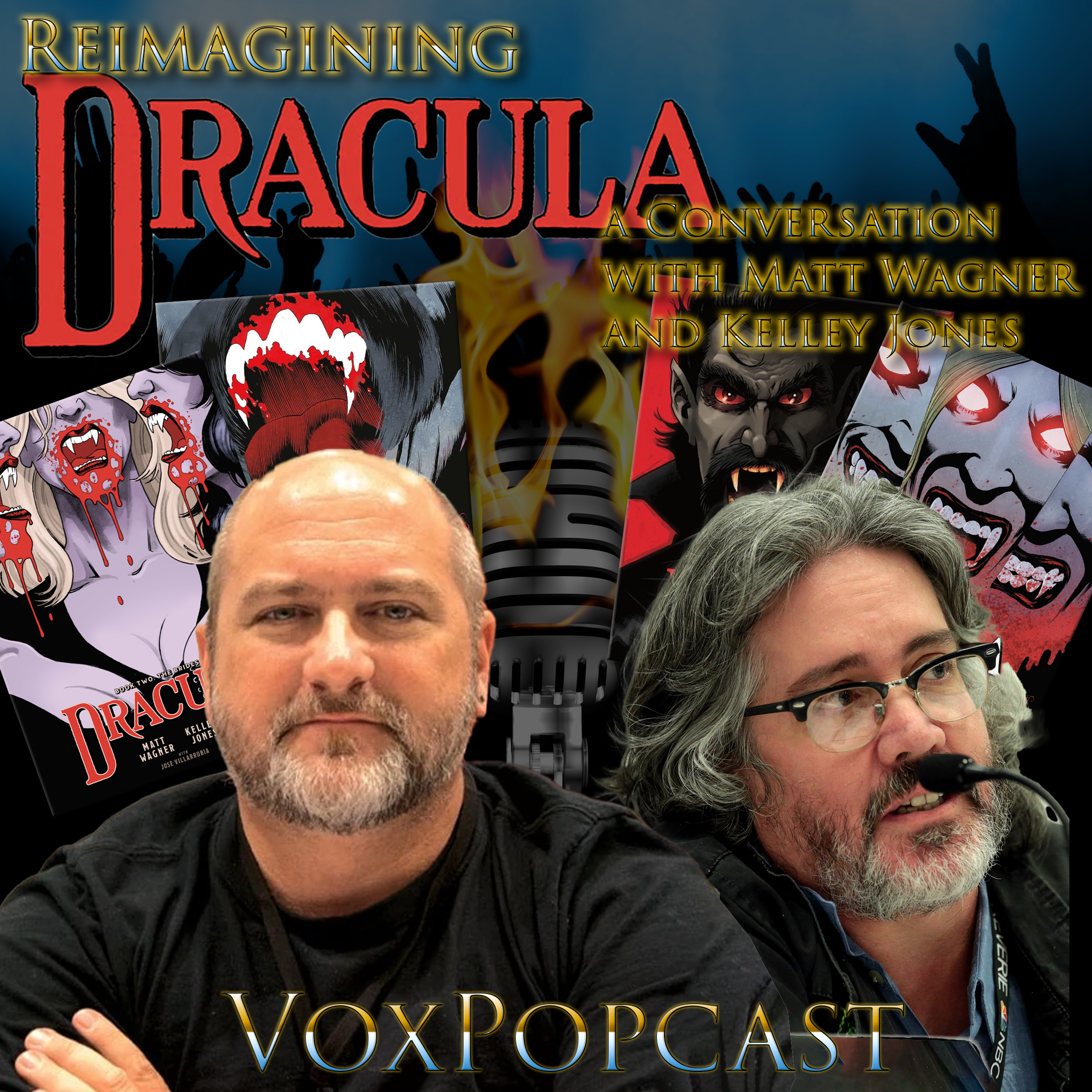 e340. Reimagining Dracula: a Conversation with Matt Wagner and Kelley Jones