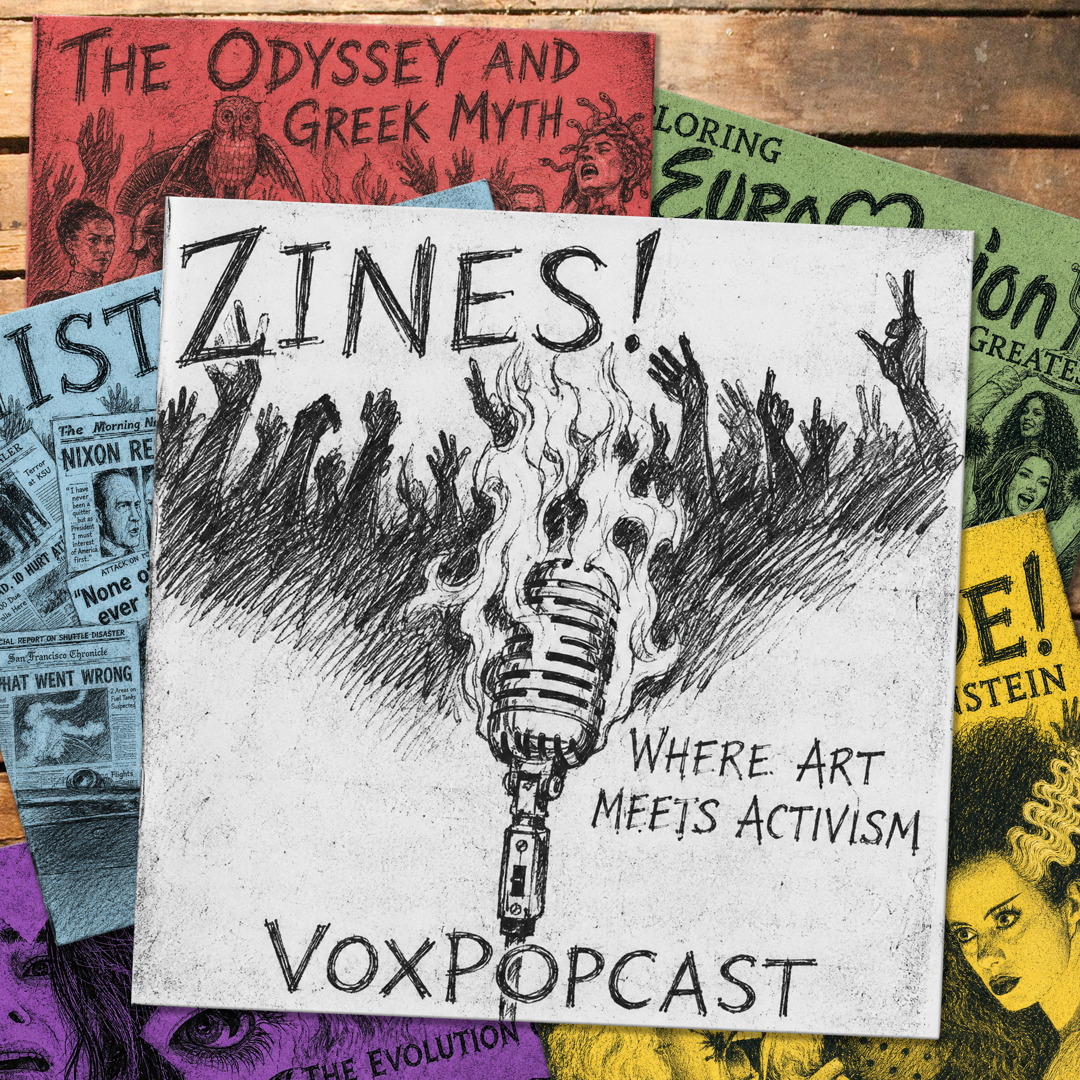 e435. Zines! Where Art Meets Activism